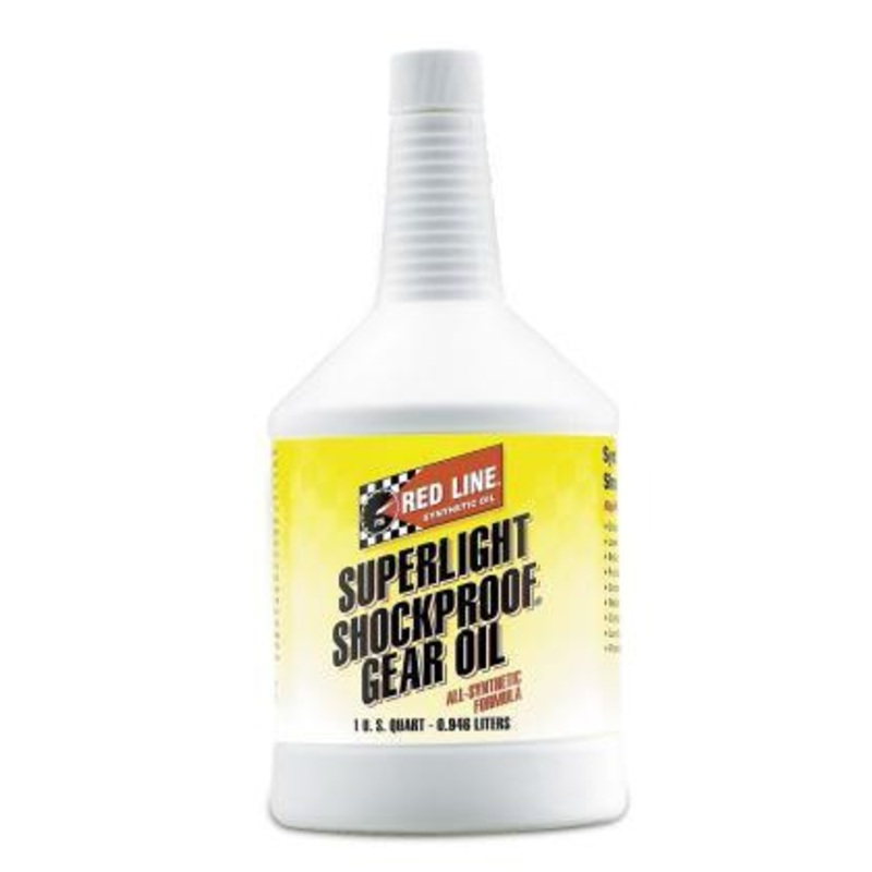 Redline Superlight ShockProof Gear Oil (Quart) (58504)