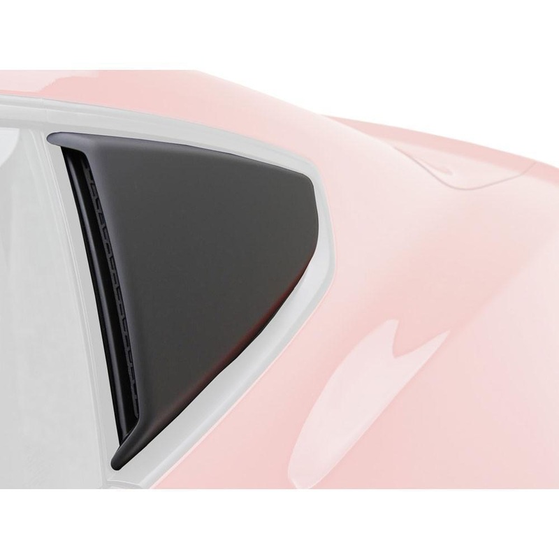 Ford OEM Satin Black Quarter Window Scoop | 2015-2019 Ford Mustang Fastback (VGR3Z-63280B10-A)