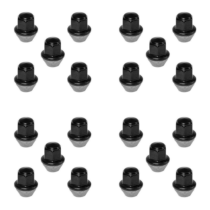 Ford Performance OE-Style Black Lug Nut Kit | 2015-2019 Ford Mustang (M-1012K-MB)