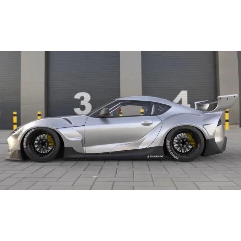GReddy Pandem Aero V1.0 Side Skirts | 2020+ Toyota GR Supra A90 (66910403)