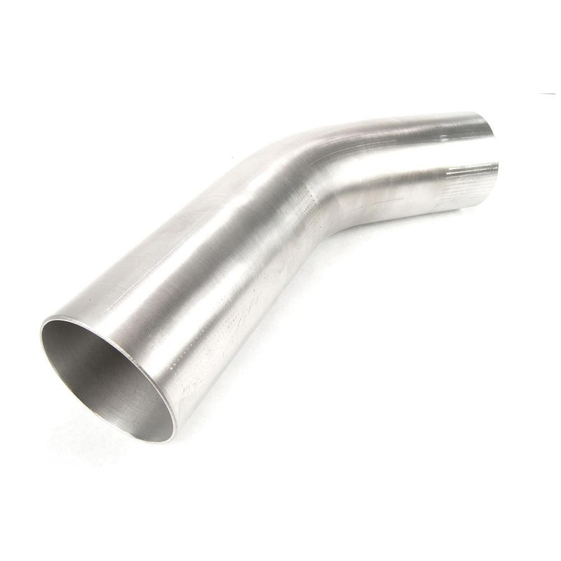 System1 Designs 3" Mandrel Bend 45 Degree 304 Stainless Steel Mandrel Bent Piping (8100)