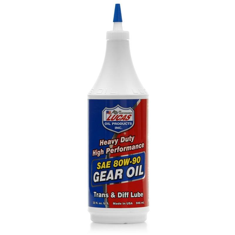 Lucas Oil SAE 80W-90 Heavy Duty Gear Oil - 1 Quart (10043)