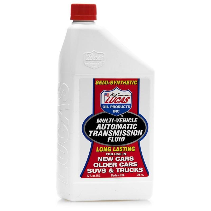 Lucas Oil Semi-Synthetic Multi-Vehicle Automatic Transmission Fluid - 1 Quart (10418)