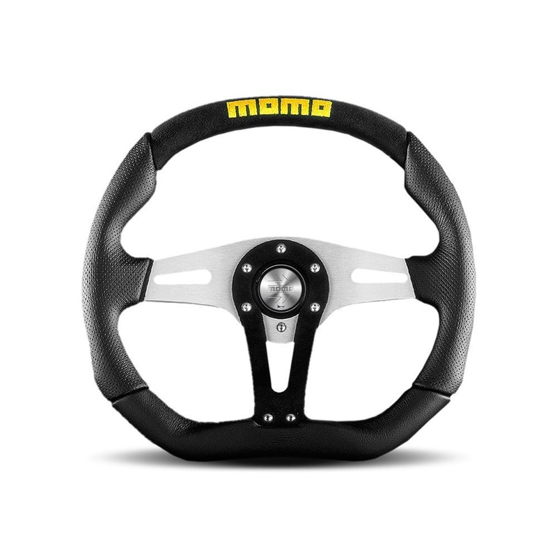 MOMO Trek 350mm Black Airleather Steering Wheel (TRK35BK0)