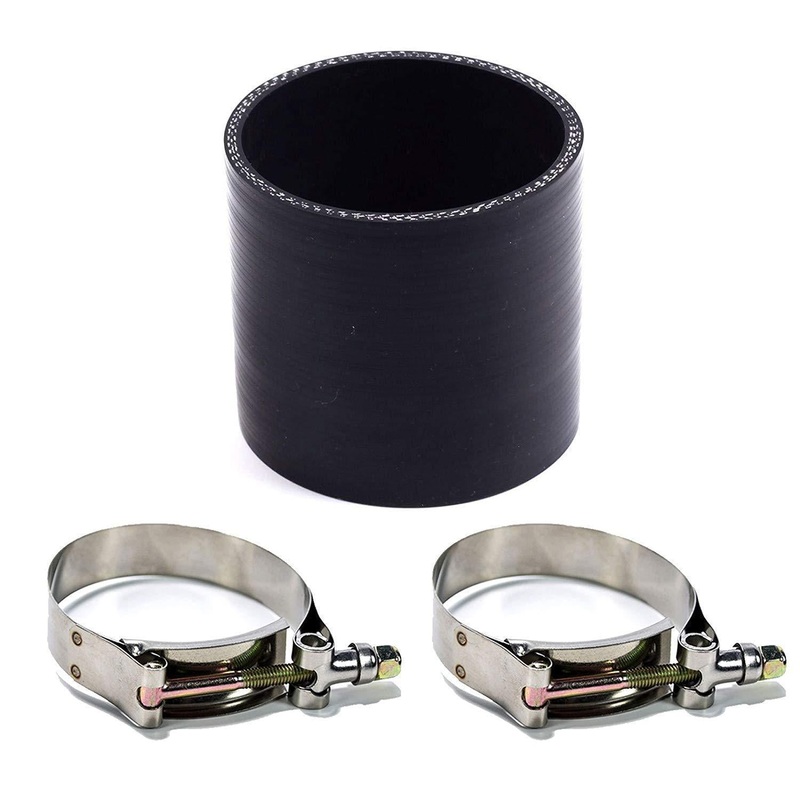 System1 Designs 2.25" Straight Silicone Coupler w/ T-Bolt Clamps (4010+4470-2)