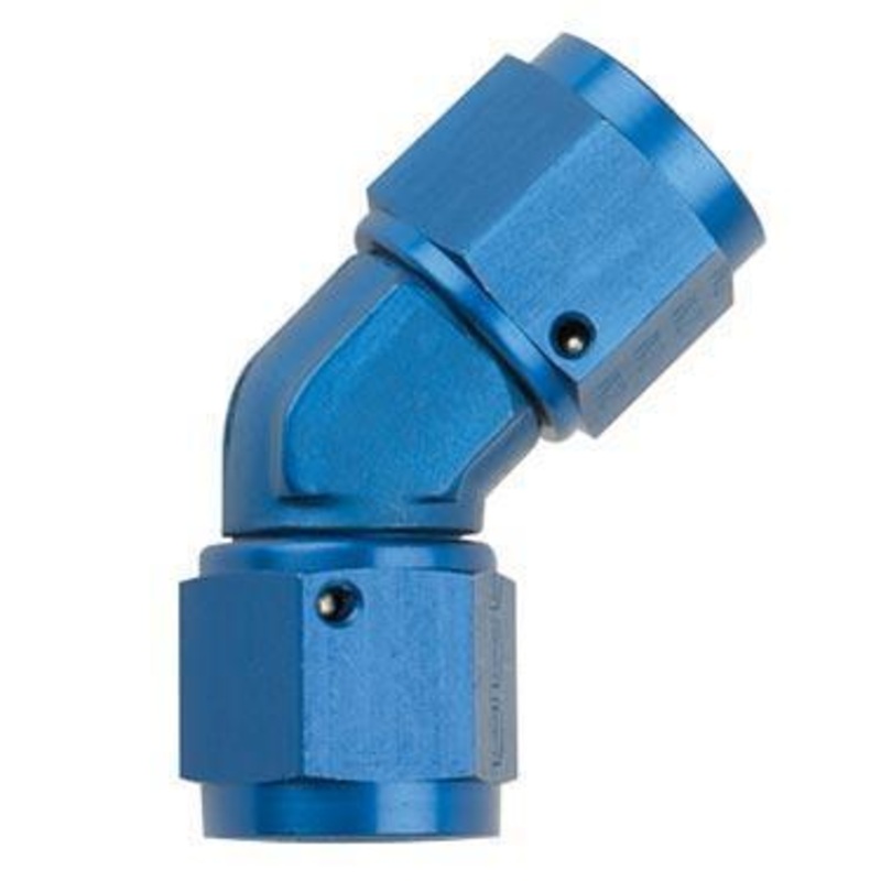 Fragola Aluminum -4AN Female 45 Degree Coupler Fitting (496204)