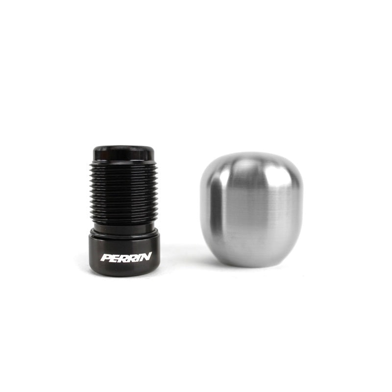 Perrin Automatic Brushed Barrel 1.85" SS Shift Knob | 2013-2022 Subaru BRZ/Scion FR-S/Toyota 86/GR86 (PSP-INR-134-2)