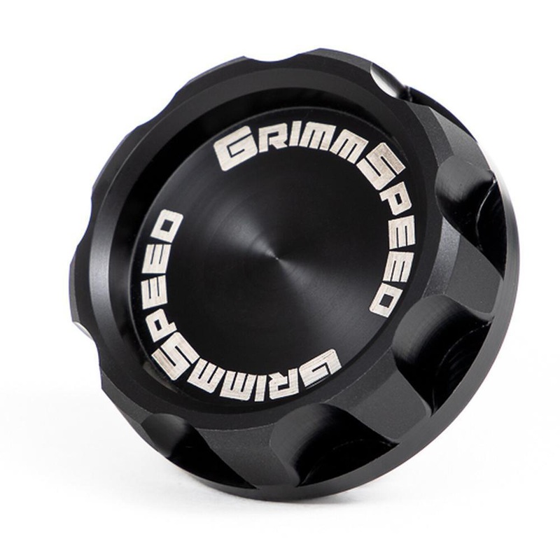 GrimmSpeed Delrin "Cool Touch" Oil Cap Version 2 | 1989-2019 Subaru EJ/FA Engines (120019)