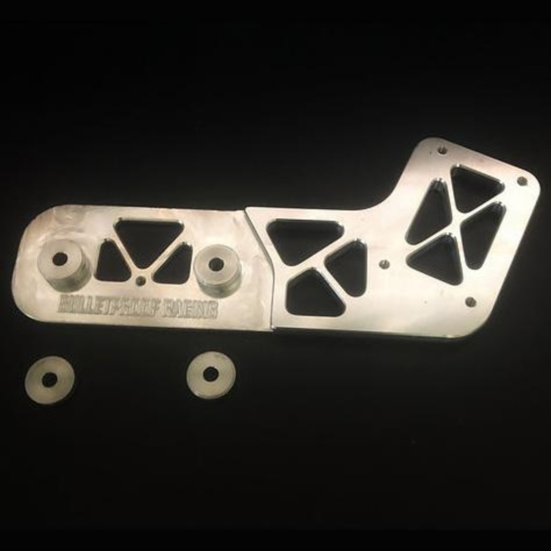 Bulletproof Racing Billet Staging Brake Plate | 2001-2006 Mitsubishi Evo 7/8/9