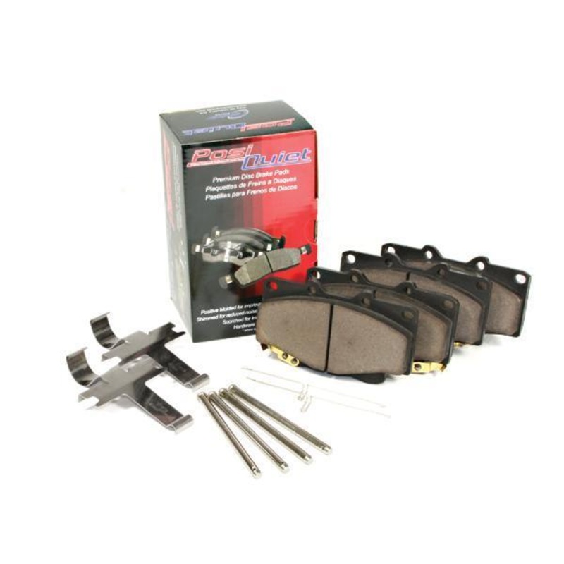 Centric Posi-Quiet Rear Ceramic Brake Pads | Multiple Fitments (105.09610)