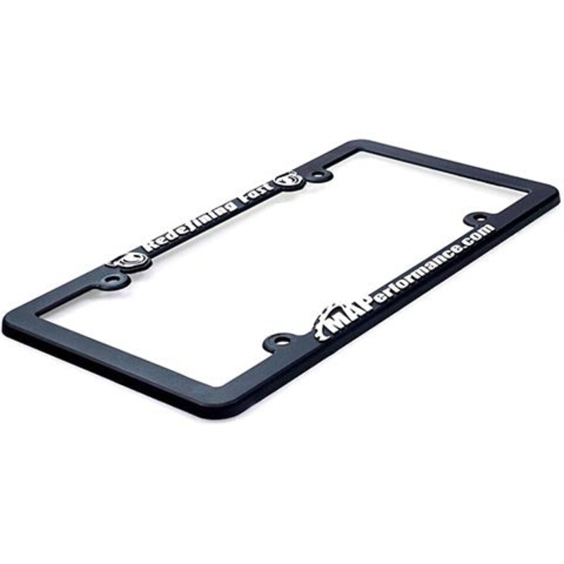 MAPerformance Black License Plate Frame (MERCH-PLATEFRAME)