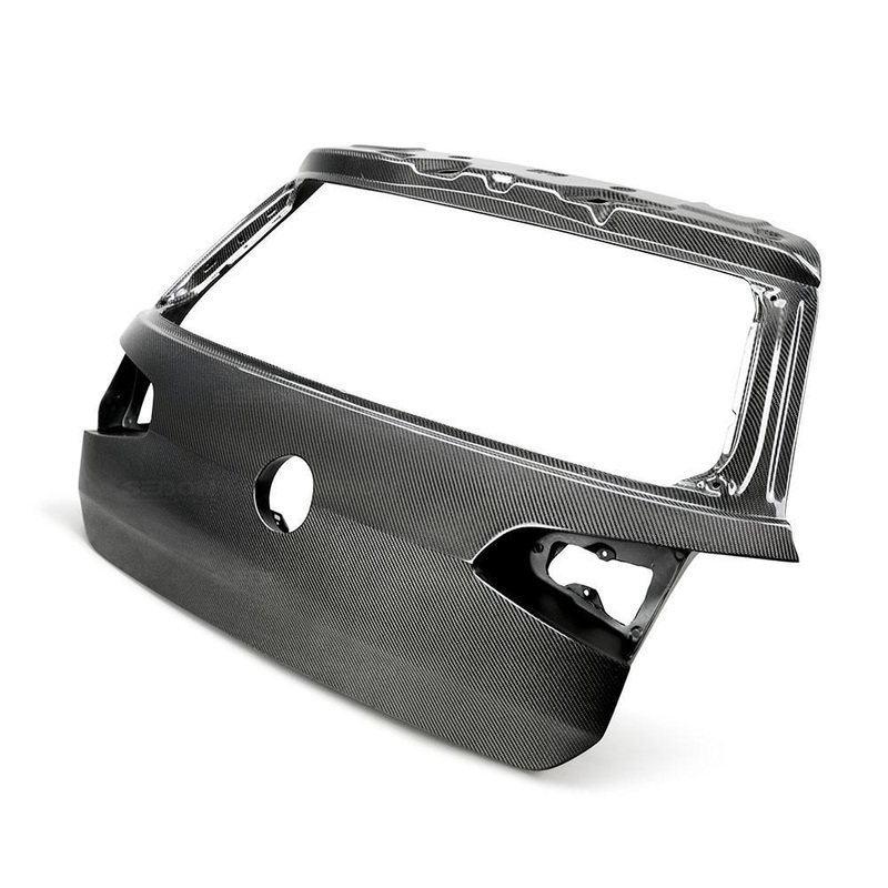 Seibon OEM-Style Carbon Fiber Trunk Lid | 2015-2021 VW Golf/GTI/R Mk7 (TL12VWG7)