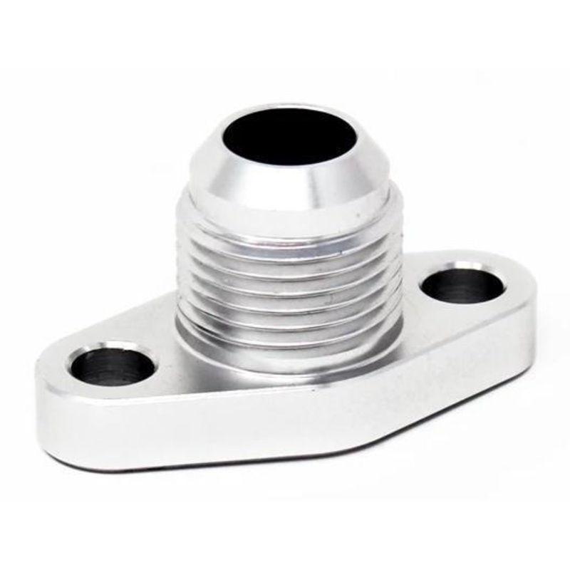 Torque Solution -10AN Turbo Oil Drain Flange for GT/GTX and Borg Warner EFR (TS-UNI-554)