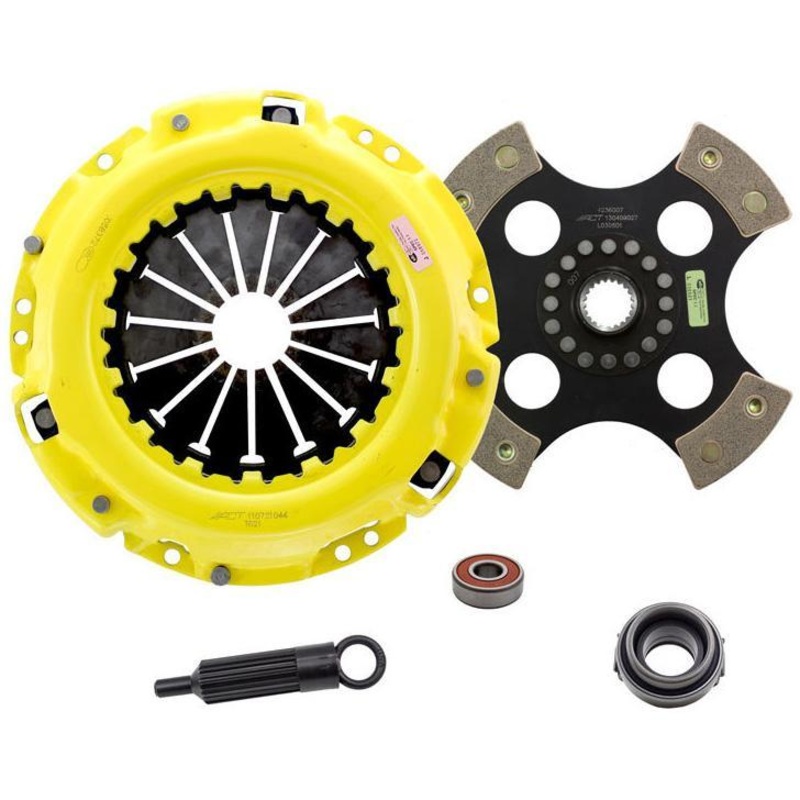 ACT HD Race Clutch Kit w/ Rigid 4-Pad Disc | 88-97 Toyota Supra / 92-97 Lexus SC300 3.0L Non-Turbo (TS3-HDR4)
