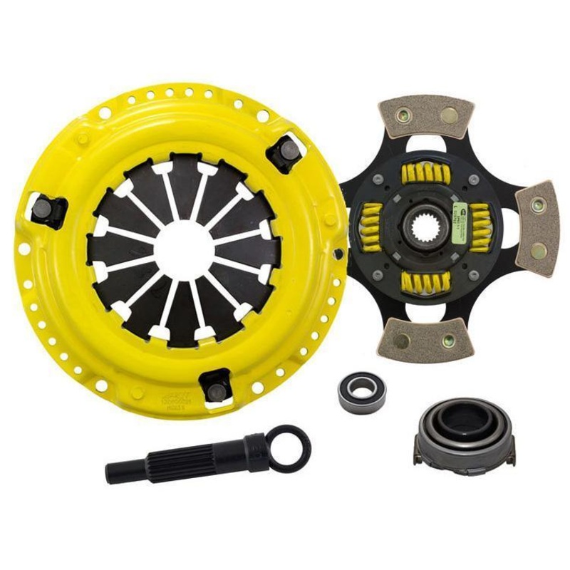 ACT Sport Race Clutch Kit w/ Sprung 4-Pad Disc | 92-05 Honda Civic / 93-97 Del Sol & 97-05 Acura EL (HC5-SPG4)