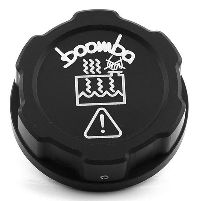 Boomba Racing Coolant Reservoir Cap | 19-21 Hyundai Veloster Turbo/N & 18-21 Kia Stinger 2.0T (045-02-007)