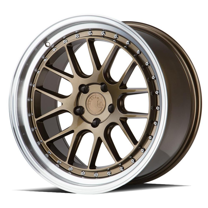 AodHan DS06 Wheels - 5x114.3 19" - Bronze w/Machined Lip