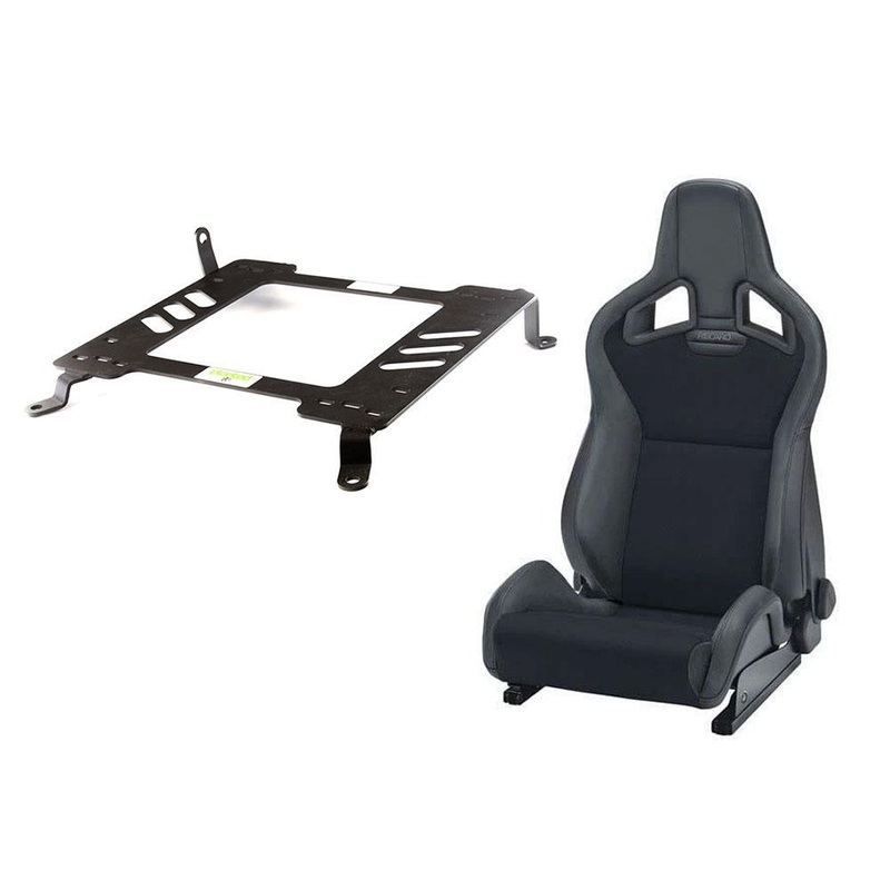Recaro Sportster CS Seats + Planted Mounting Hardware Combo | 2008-2015 Mitsubishi Evo X