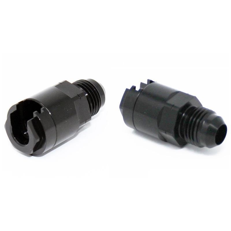 Torque Solution 5/16" SAE to -6AN Male Hard Line Adapter Fittings (TS-FTG-SU66)