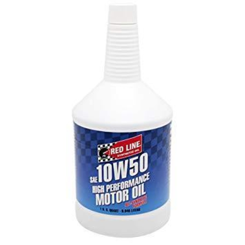 Red Line 10W50 Motor Oil | 1 Quart (11204)