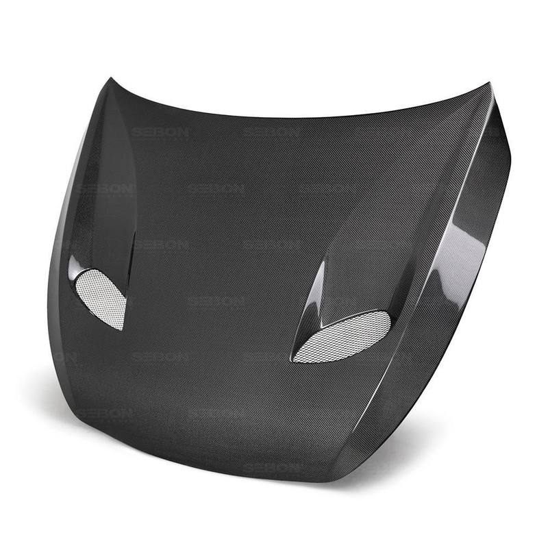Seibon TSII-Style Carbon Fiber Hood | 2017-2021 Infiniti Q60 (HD17INFQ60-TSII)