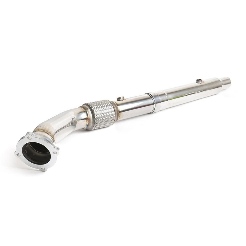CTS Turbo Downpipe w/ High Flow Cat | 99-06 VW GTI Mk4 / 99-05 Jetta GLI Mk4 1.8T (CTS-EXH-DP-0002-CAT)