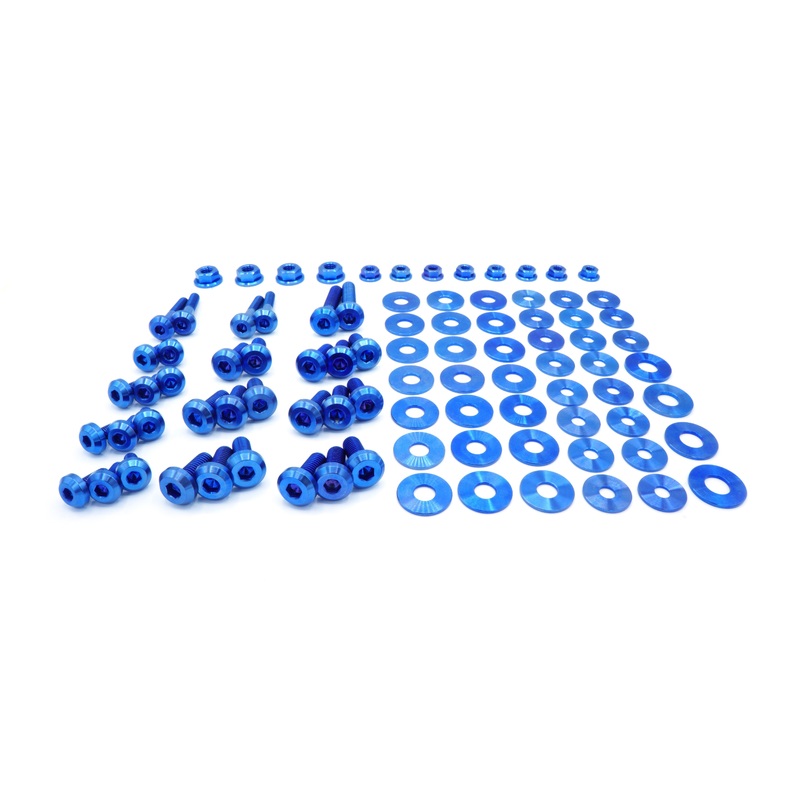 Dress Up Bolts Stage 2 Titanium Engine Bay Kit | 2020-2021 Toyota Supra MKV (TOY-009-Ti)