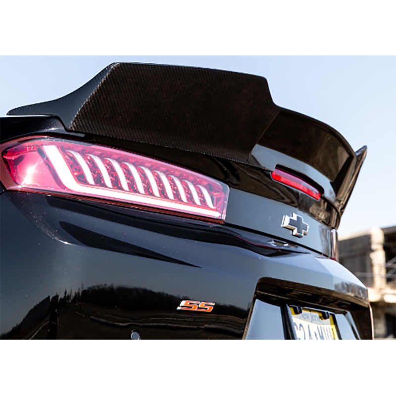 StreetFighter LA Rear Spoiler | 2016-2021 Chevrolet Camaro (SFXLA-CAMRO6-SPLFRP/SPLCBN)