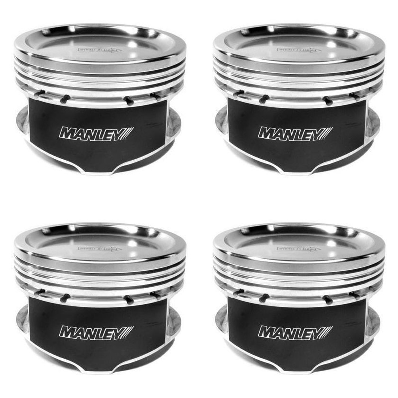 Manley Platinum Series Extreme Duty Pistons - Full Set | 2007-2013 Mazdaspeed3 (630000CE-4)