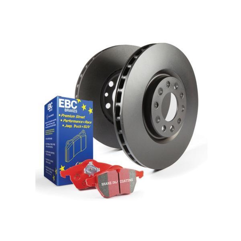 EBC Brakes Stage 12 Front Brake Upgrade Kit | 15-17 Subaru WRX / 06-14 Tribeca (S12KF1266)