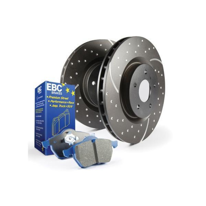 EBC Brakes Stage 6 Front Brake Upgrade | 15-17 Subaru WRX / 06-14 Tribeca (S6KF1130)
