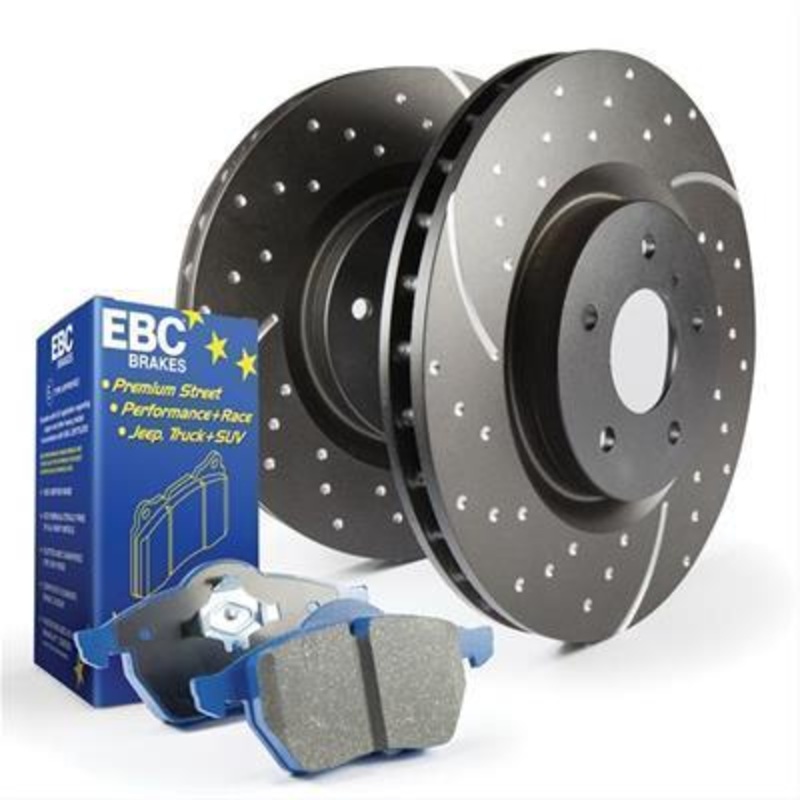 EBC Brakes Stage 6 Front Brake Upgrade Kit | 2008-2015 Mitsubishi Evo X (S6KF1136)