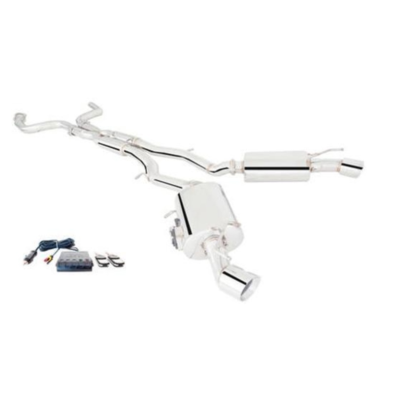 XForce 3" Twin Cat-Back Exhaust w/ Varex Mufflers | 2016-2020 Chevrolet Camaro SS (ES-CC16-VMK-CBS)