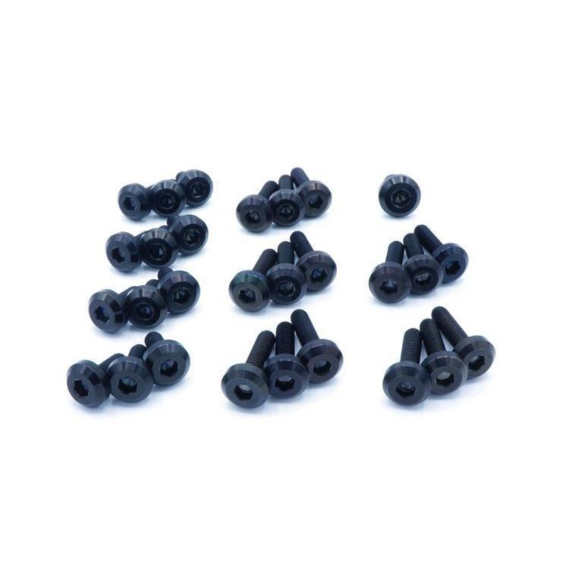 Dress Up Bolts Stage 2 Engine Bay Kit | 2003-2006 Mitsubishi Evo 8/9 (MIT-007-Ti)