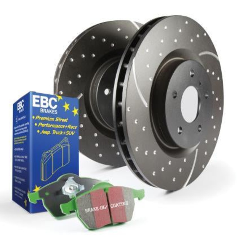EBC Brakes Stage 10 Front Brake Upgrade Kit | 2011-2017 Hyundai Veloster (S10KF1442)
