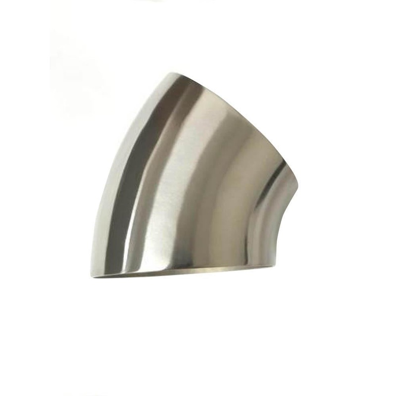 Ticon 2.75" Diameter 45 Degree 1D/2.75" CLR 1.2mm/.047" Wall (101-07024-3110)