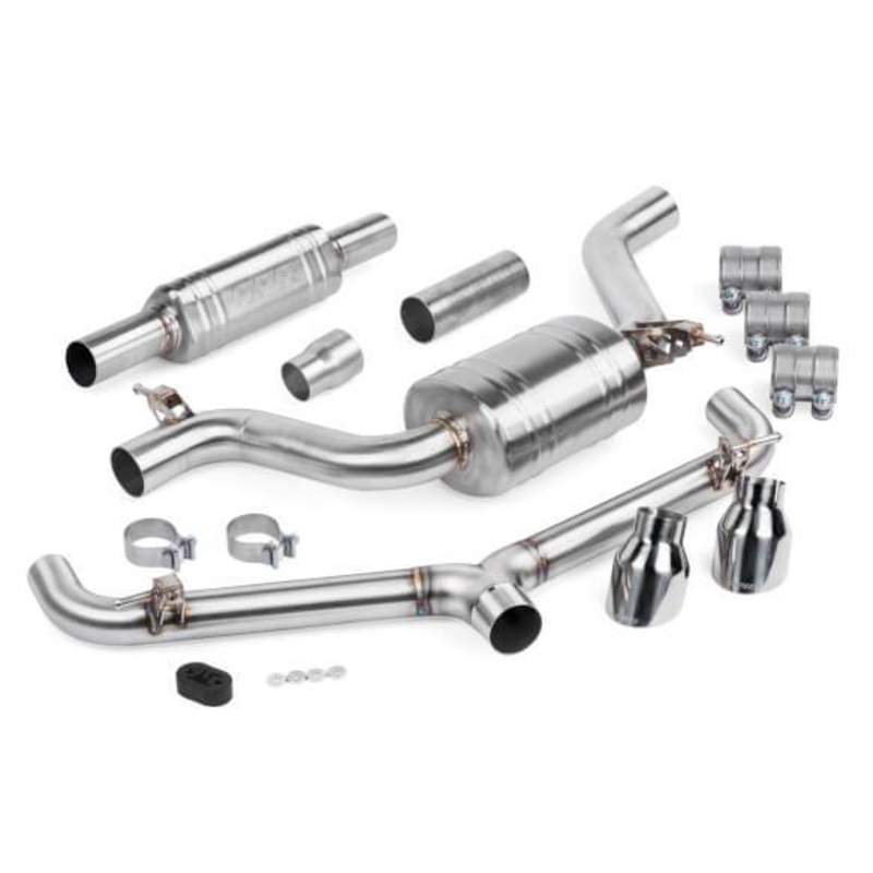APR Tuning 3" Cat-Back Exhaust System w/ Front Muffler | 2015-2021 Volkswagen GTI (CBK0007)