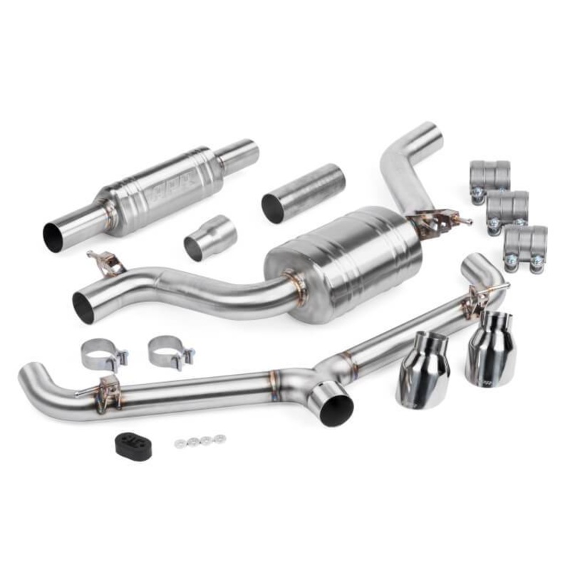 APR Tuning 3" Cat-Back Exhaust System w/ Front Muffler | 2015-2021 Volkswagen GTI (CBK0008)