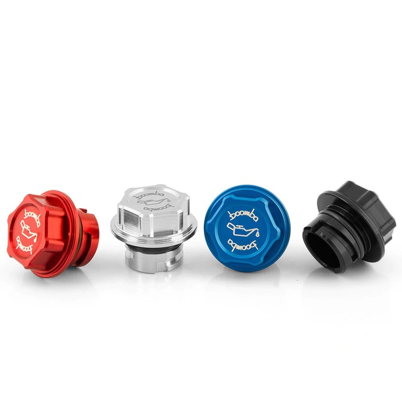 Boomba Racing Billet Aluminum Oil Fill Cap | 2015-2020 Ford F-150, 2015-2020 Ford Edge, and 2016-2020 Ford Explorer (049010150000)