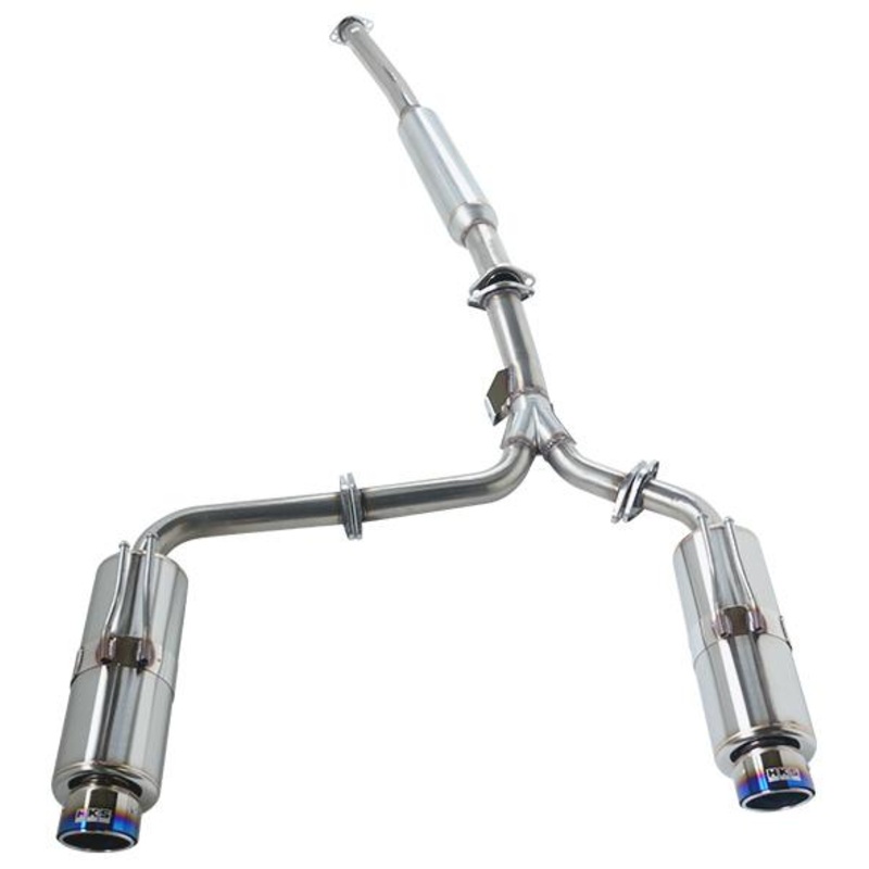 HKS Hi-Power Spec-L2 Cat-Back Exhaust System | 2008-2015 Mitsubishi Evo X (31019-AM111)