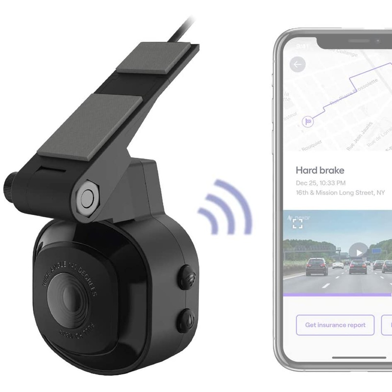 Scosche Nexar Fixed Low Profile Dash Cam (NEXC10032-SP1)