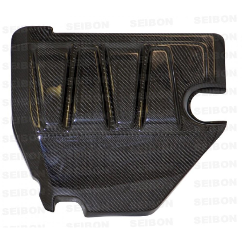 Seibon Carbon Fiber Engine Cover | 2008-2015 Mitsubishi Evo X (EC0809MITEVOX)