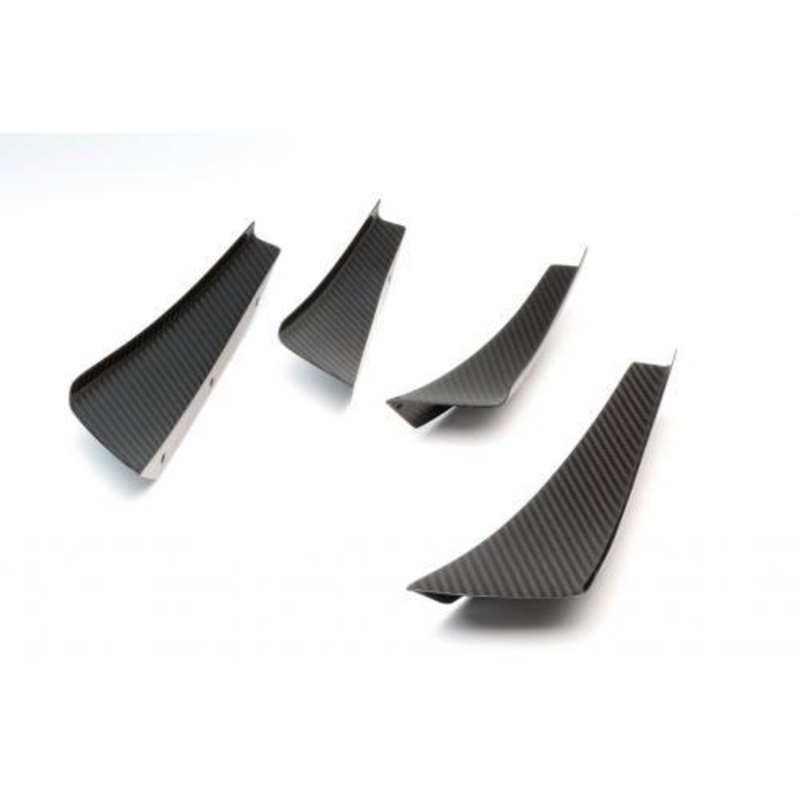 APR Performance Carbon Fiber Front Canards | 2017-2021 Honda Civic Type R (AB-917002)