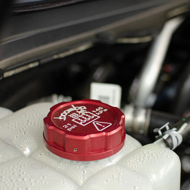 Boomba Racing Billet Aluminum Radiator Overflow Cap | Multiple Ford Fitments (028020150000)