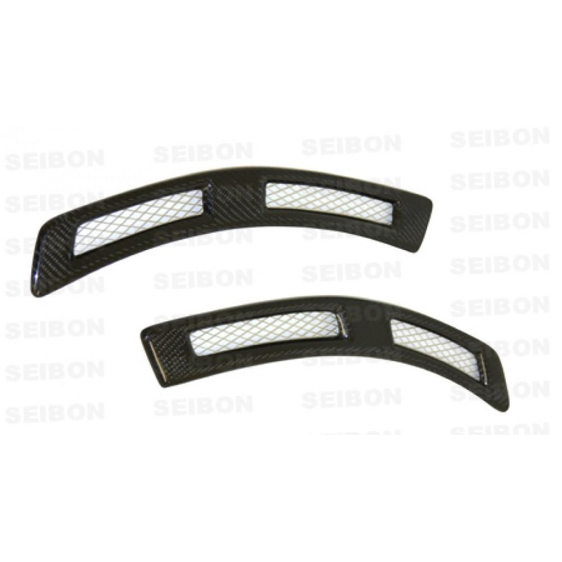 Seibon Carbon Fiber Fender Ducts | 2008-2015 Mitsubishi Evo X (FD0809MITEVOX)