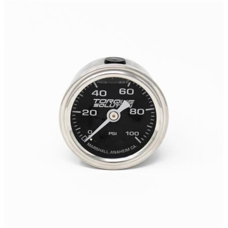 Torque Solution 100psi Fuel Pressure Gauge (TS-FPG-100)