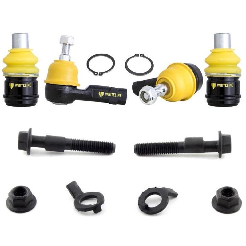 Whiteline Front Roll Center Adjustment Kit | 2003-2015 Mitsubishi Evo 8/9/10 (KCA395+KCA414)