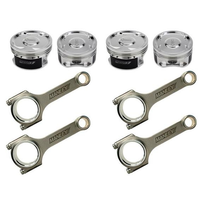 Manley Platinum Series Pistons & Turbo Tuff I-Beam Rods | 2004-2021 Subaru STI