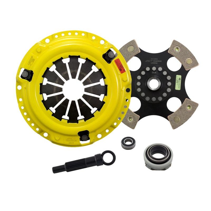 ACT HD/Race Rigid 4 Pad Kit | 1989-1991 Honda Civic (HW4-HDR4)