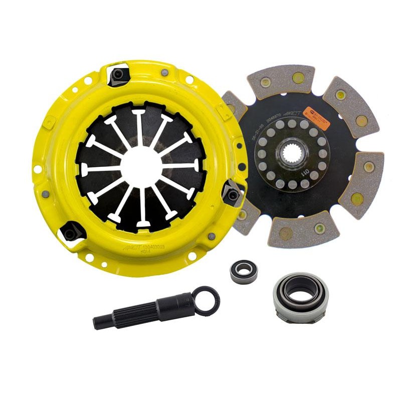 ACT HD/Race Rigid 6 Pad Kit | 1988-1988 Honda Civic (HW2-HDR6)